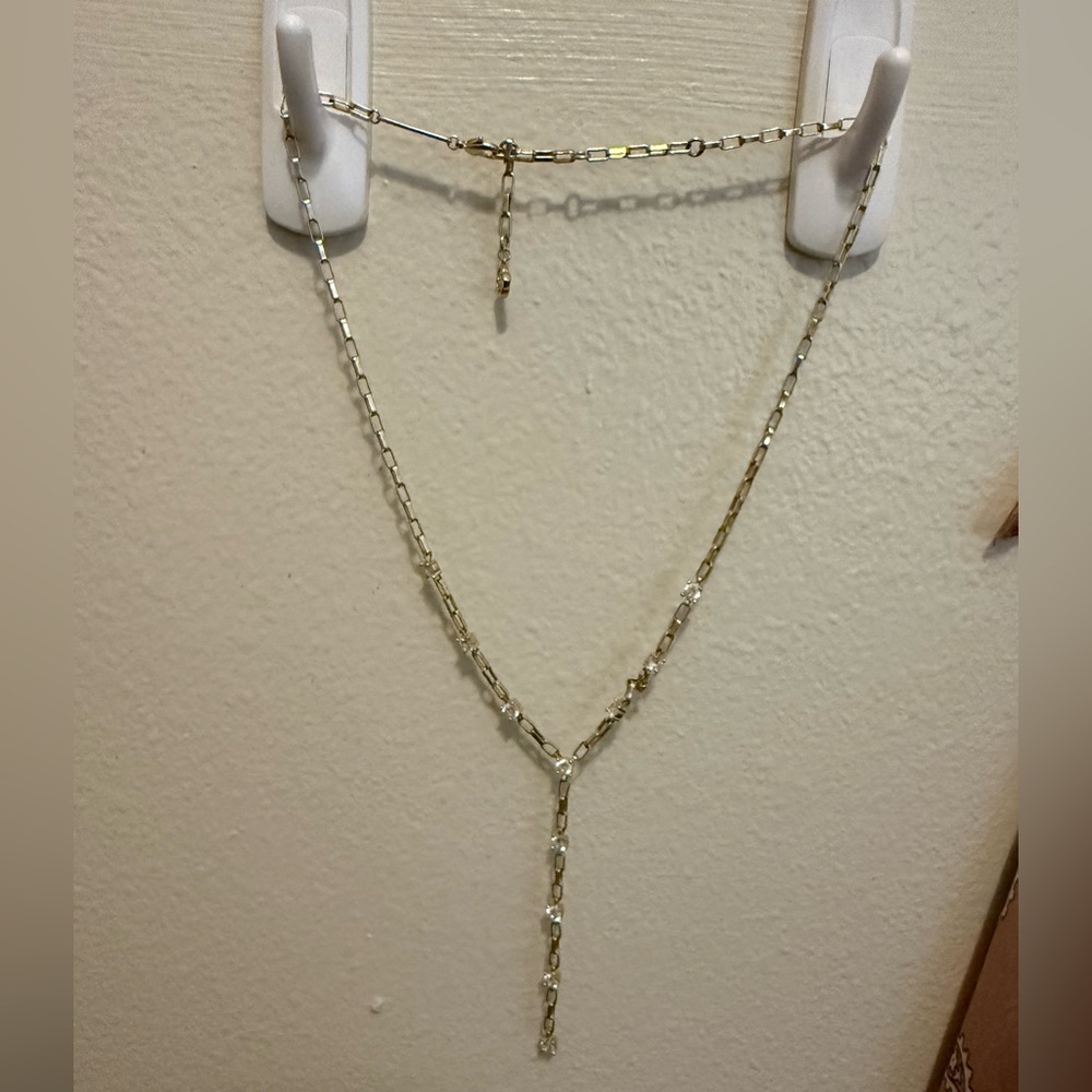 Kendra Scott Lexi Gold Y Necklace